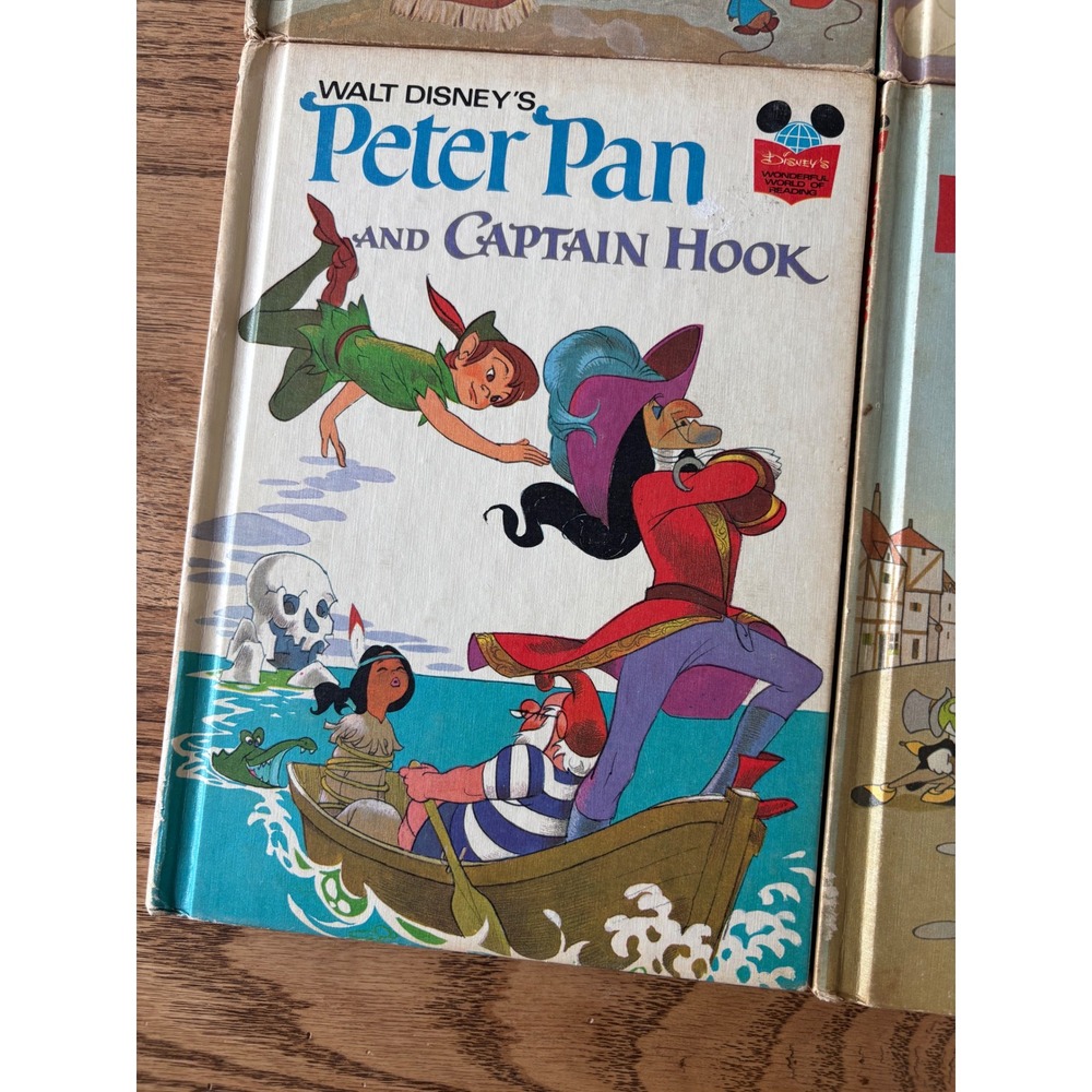 4 Vintage Disney Wonderful World of Reading Books Rare Peter & the Wolf & More - Picture 6 of 9